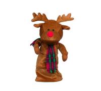 Dancing Rudolph Christmas Dration Premier Brown One Size