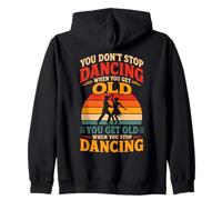 Dancing Salsa Dancer Latin Dance Zip Hoodie
