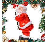 Dancing Santa Claus Dancing Butt Shaking Old Man Staute | Musical Electric Santa Claus Toy for Home Table Mantle Floor Bedside Office Desktop Guitar