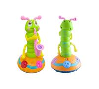 Dancing Saxophone Caterpillar Music Toy with Engaging Light and Sound