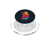 Dancing Saying Salsa Dancer Latin Dance PopSockets PopGrip for MagSafe