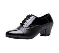 Dancing Shoes for Man,Adult Men's Dancing Shoes,Latin Salsa Ballroom Practice Sneaker for Man,Mens Ballroom Practice Dance Sneakers,Breathable,Low Heel,Lace-Up,for Stage,Outdoor