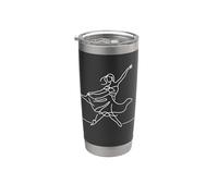 Dancing Shoes Line Art Dancer Stainless Steel Insulated Tumbler
