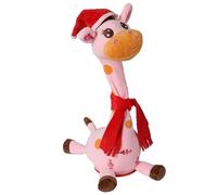 Dancing Singing Talking Giraffe Toy Repeat What You Say,Interactive Baby Toy with Volume Control,Mimicking Recording Giraff e Toys, Educational toys for Kids Toddlers 0 1 2 3 4 5 6 Year Old (Xmas/P)