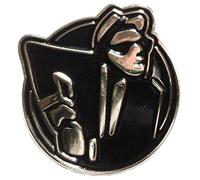 Dancing Ska Music Man Skanking Two Tone MOD Metal Enamel Badge