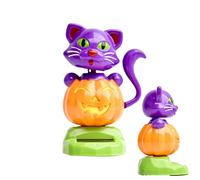 Dancing Solar Toy - Wobble Bobble Figure, Dashboard Ornament Decor | Auto Window Sun Power Character Funny Gift Kids Adults Office Desk Cute Motion Moving Head Car Light Display Use