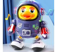 Dancing Space Duck Robot Toy, Dancing Duckonaut Disco Astronaut, Fun Interactive Toy for Kids
