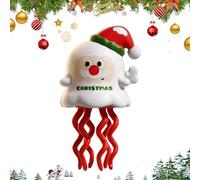 Dancing Squid - PP 10,3x6,6x6,6 cm | Squid Toy with Christmas Design Interactive Wind-up | Sensory Early Education Game | Fun Holiday For Boys Girls