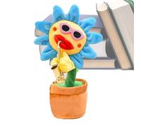 Dancing Sunflower Toys - Glowing Talking .5 x 33cm | Repeating Recording Saxophone, Plush Party Supplies Throw Pillow , 200 Songs Musical Funny Gift for Kids va