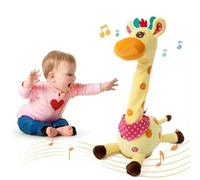 Dancing Talking Giraffe Toy, Musical Giraffe Toy, Sings, Dances & Repeats What You Say, Glowing Musical Giraffes, Gifts for Toddlers 1-3 Years Old