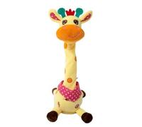 Dancing Talking Giraffe Toy, Volume Control Singing Dancing Giraffe Toy, Volume Control Function, for Developing Speech Encourages Interaction (1Pcs)
