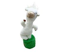 Dancing Talking Sheep Mimicking Toy,Dancing Sheep Toy Interactive Singing Plush and LED Lights,Records Repeats with yo what