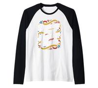 Dancing Through Heritage Month Hispanic Heritage Month Raglan Baseball Tee
