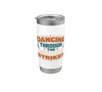 Dancing Through The Lightning Strikes Graphic Stainless Steel Insulated Tumbler