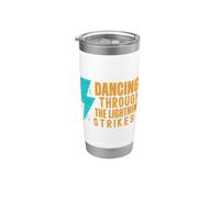 Dancing Through The Lightning Strikes Stainless Steel Insulated Tumbler