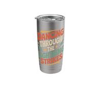 Dancing Through The Lightning Strikes Stainless Steel Insulated Tumbler