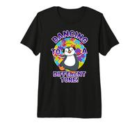Dancing to a Different Tune Autism Awareness Penguin Premium T-Shirt