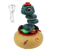 Dancing Toy, Electric Twisting Snake Toy, Playing Supplies with Music, Light-Up Fun Plaything for Boys Girls Classroom School Bedroom Daycare Center Staff Bedtime Entertainment, 5.28x5.28x7.28 Inches