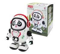 Dancing Toy Interactive - Space Panda Autonomous Robot Walker, Electric Rhythm Music LED Colorful Light Feature, Children Birthday Christmas New Year Surprise, Learning Playtime Activity, Household