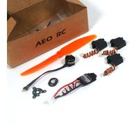 Dancing Wings Hobby 1S 3.7V Micro Brushless Motor MC1108-4000KV for Fixed Wing Micro Indoor Airplane F3P Model Power Supply (C1108-P3)