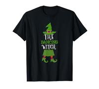 Dancing Witch Matching Family Group Halloween Party Pajama T-Shirt