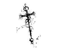 Dancing With Faith Herbal Temporary Tattoo Stickers, Semi-permanent Non-reflective, Waterproof Chest And Arm, Lasting 2 Weeks, Fake Tattoos
