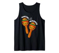 Dancing with Memories Mexican Holiday Dia De Los Muertos Tank Top