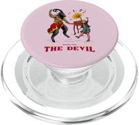Dancing With The Devil (Funny Weird Graphic) PopSockets PopGrip for MagSafe