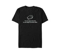 Dancitee - Not Ready To Die - T-Shirt - black - M - 100% Cotton,Jersey M