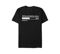 Dancitee - Social Skills - T-Shirt - black - M - 100% Cotton M