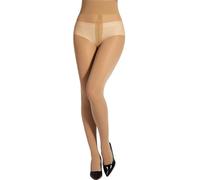 DancMolly Women's 40D Semi-Sheer High Waist Tights, Rip-Resistant Pantyhose with Unmatched Durability, Strong T-Crotch and Reinforced Toes Design, Nude-S