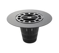 Danco 11086 Shower Drain Cover, Pack of 1, Matte Black