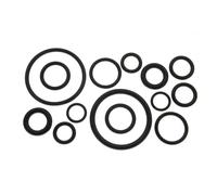 Danco 80788 Rubber O-Ring Assortment, O-Ring Set, 14-Piece, 120 V, Black, Pack of 1