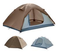 DanCoom Camping Tent 2/3/4 Person Waterproof& Windproof Dome Tent Large Size Easy Setup Lightweight Backpacking Tent for Hiking, Camping, Outdoor,Travel