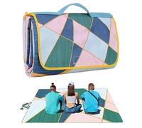 DanCoom Picnic Blanket, Foldable Waterproof Sand Mat,150 x 200CM Extra Large Picnic Blanket,Outdoor Mat Beach Blanket for Camping Hiking Travel Family Concerts