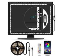 DANCRA 3M USB RGB LED TV Backlight, 32" Computer Monitor Light, App Control, Sync to Music, Indoor Use