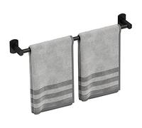 Dancrul Black Towel Bar, Hand Towel Racks for Bathroom Wall Mounted Towel Hanger, Kitchen Bath Towel Holder, Toilet Towel Rod 50CM