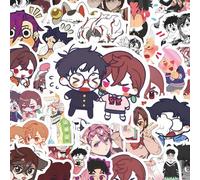 Dandadans Anime Stickers, 69 Pcs Dan Da Dang Cute Figure Vinyl Waterproof DIY Sticker Decals for Party, Water Bottle Scrapbook Laptop Skateboard Computer for Teens Students