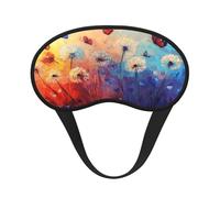 Dandelion and Butterfly Ultimate Eye Mask for Sleeping, Soft and Comfortable Eye Mask, Relaxing Zero Pressure Night Blindfold.