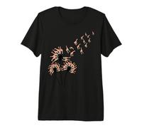 Dandelion Art Safari Animal Nature Whimsical Pattern Giraffe Premium T-Shirt