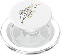 Dandelion Autism Awareness Flower Autism Awareness Tree PopSockets PopGrip for MagSafe