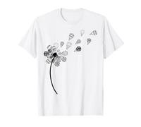 Dandelion Ballooning Stuff Hot Air Balloon Pilot Balloonist T-Shirt