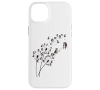Dandelion Bernese Mountain Flower, Floral Bernese dog Tree Case for iPhone 14 Plus