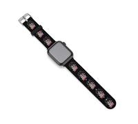 Dandelion Book Reading Watch Bands Silicone Sport Bands Replacement Strap Wristbands Compatible with Apple Watch 42mm/44mm