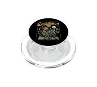 Dandelion Born to Live Free Riding On A breeze PopSockets PopGrip for MagSafe