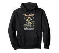 Dandelion Born to Live Free Riding On A breeze Pullover Hoodie
