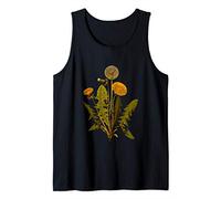 Dandelion Botanical Print - Gardeners Allotment Gardening Tank Top