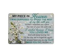 Dandelion Butterfly I'll Always Have You in My He Miss You So My Love Novelty Retro Metal Tin Sign, Funny Wall Decor Garage Bar Courtyard Living room 8x12 Inch