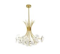 Dandelion Crystal Chandelier Nordic Post-Modern Hanging Lights Modern Industrial Bar Kitchen Ceiling Lamp for Dining Room House Bedroom Office Living Room,