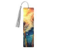 Dandelion DIY Drawing Paint Wooden Bookmark Perfect Decoration for Bookmarks Lovers Students Reading Book Club